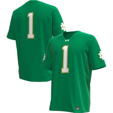 sorry, Under Armour Men's Notre Dame Fighting Irish Green Twill Replica Football Jersey is currently out of stock