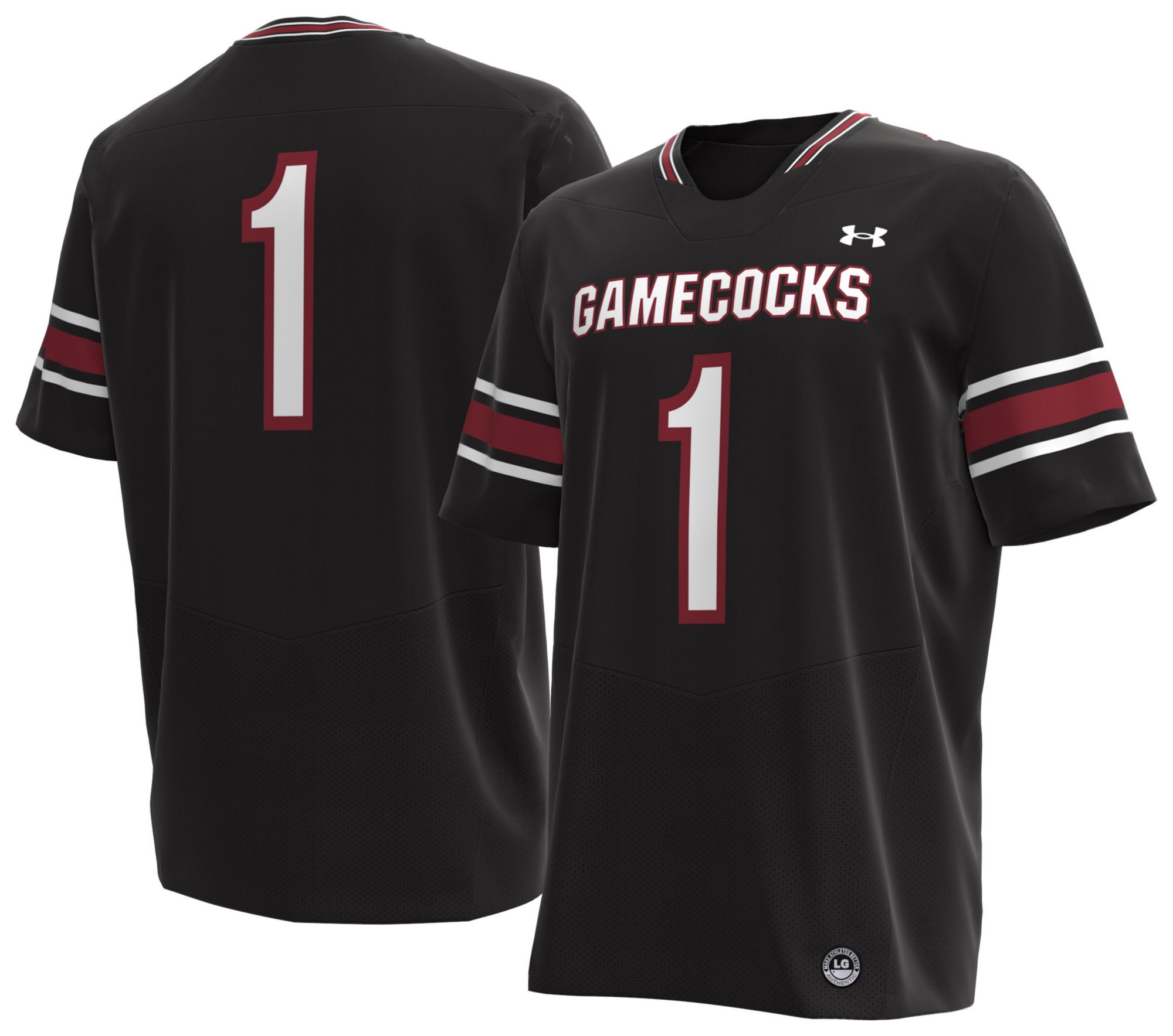 Under Armour Men's South Carolina Gamecocks Black Replica Football Jersey product image