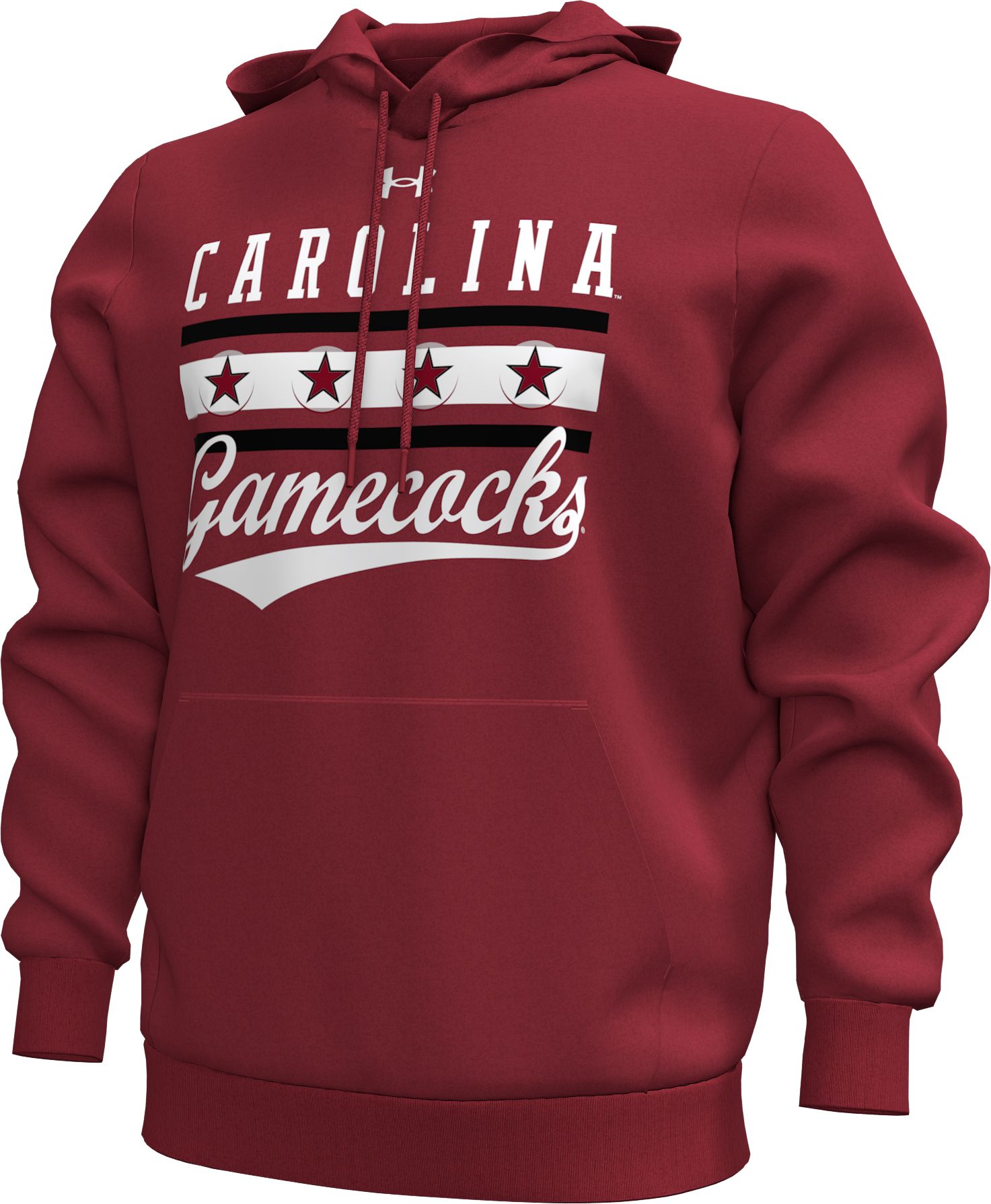 Under Armour Men's South Carolina Gamecocks Cardinal Essential Fleece Hoodie product image