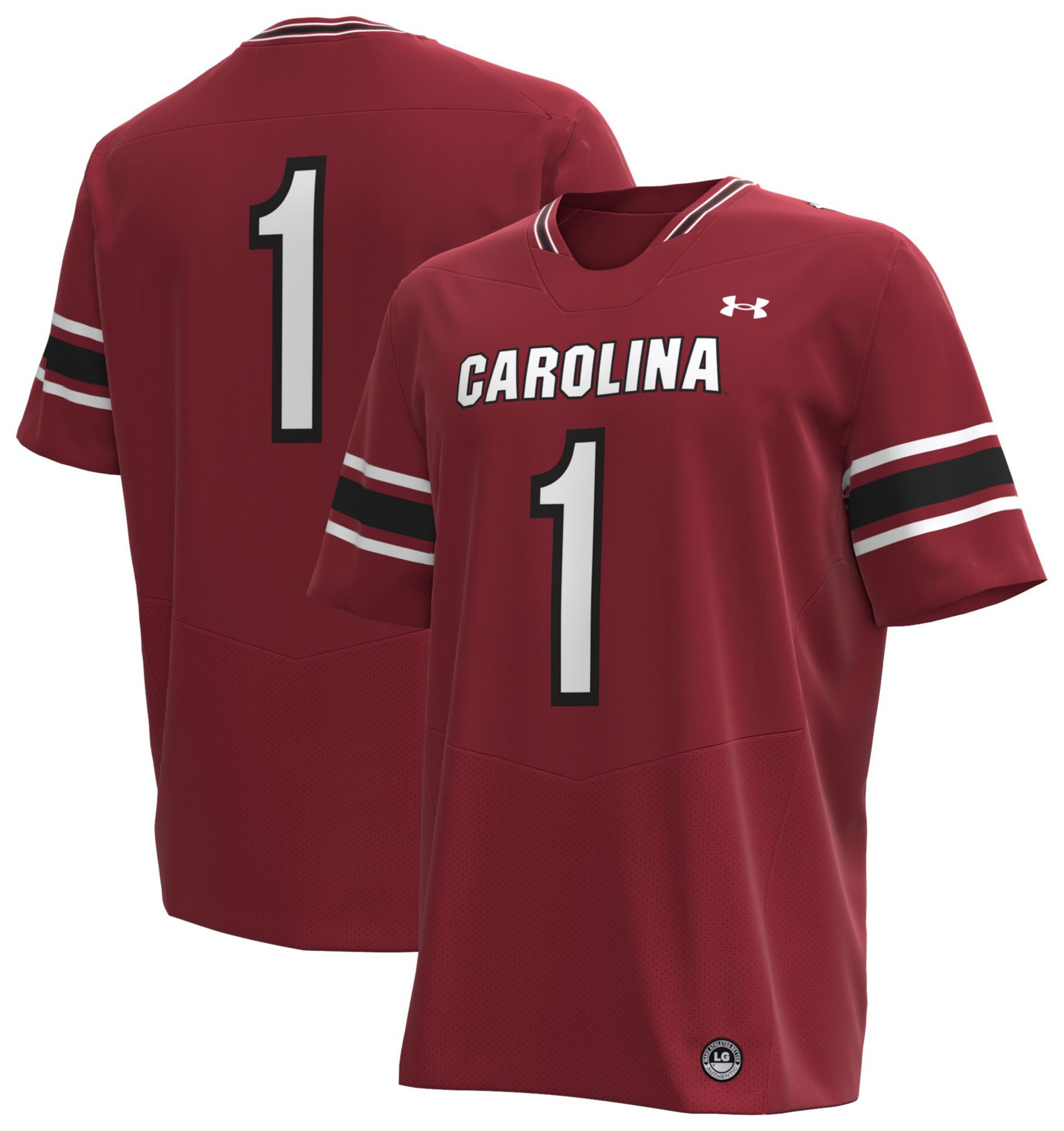Under Armour Men's South Carolina Gamecocks Maroon Replica Football Jersey product image