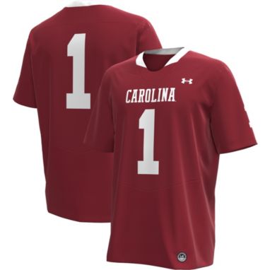 sorry, Under Armour Men's South Carolina Gamecocks #1 Maroon Replica Throwback Football Jersey is currently out of stock