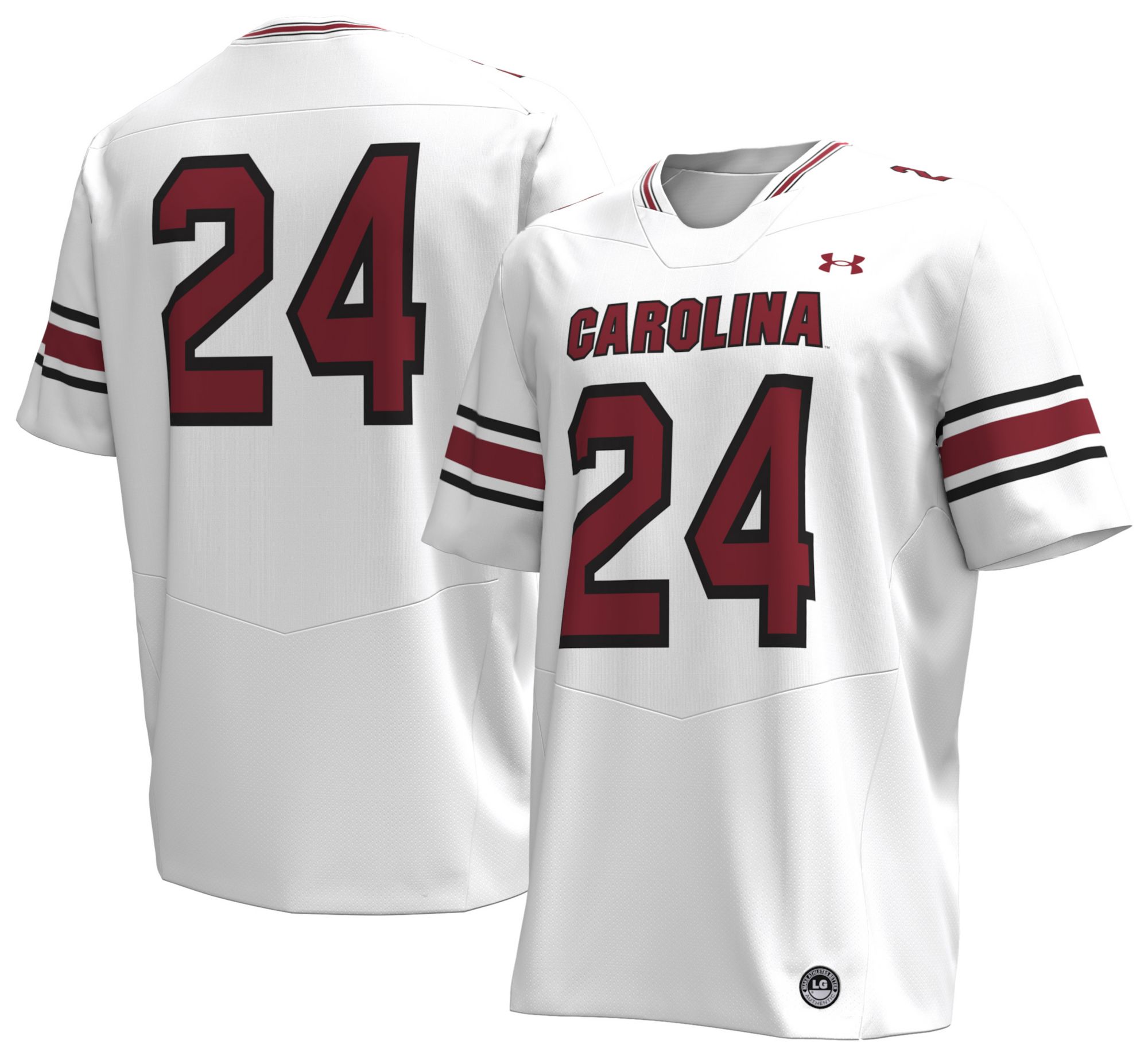 Under Armour Men's South Carolina Gamecocks White Replica Football Jersey product image