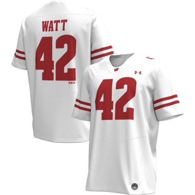 sorry, Under Armour Men's Wisconsin Badgers T.J. Watt #42 White Replica Football Jersey is currently out of stock