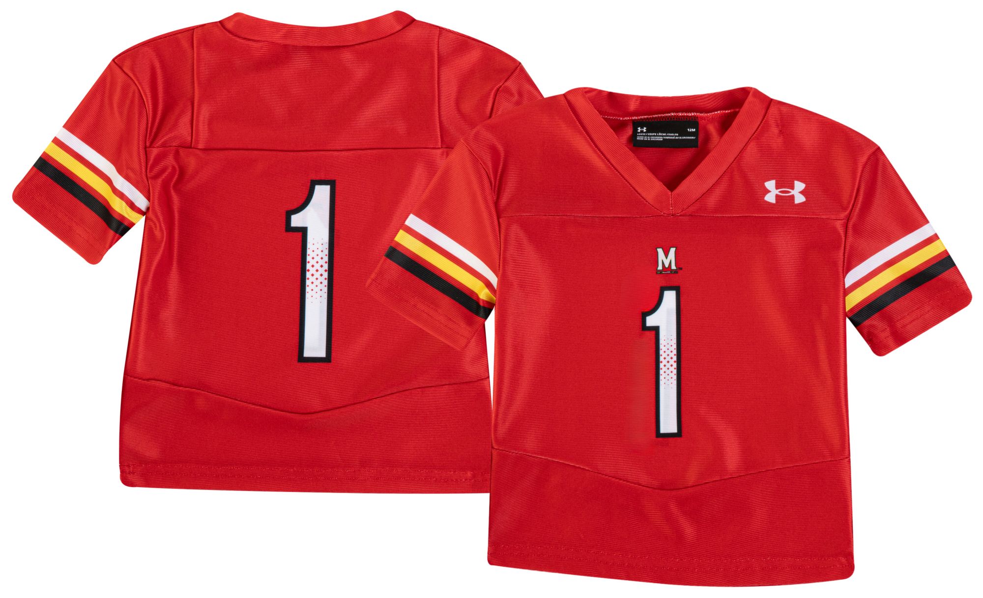 Under Armour Toddler Maryland Terrapins Red Replica Football Jersey product image