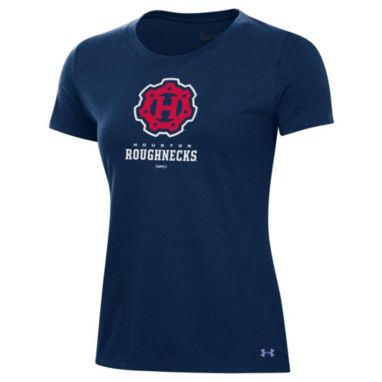 sorry, Under Armour Women's UFL Houston Roughnecks Wordmark Logo White T-Shirt is currently out of stock