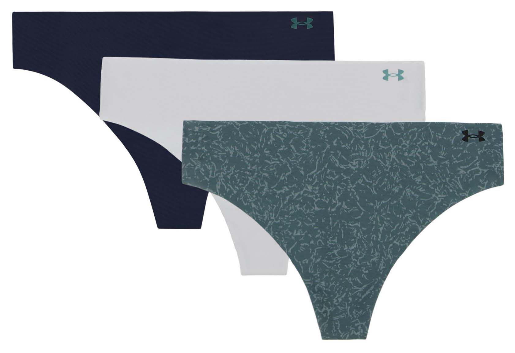 Under Armour Women's Pure Stretch No Show Printed Thong - 3 Pack product image