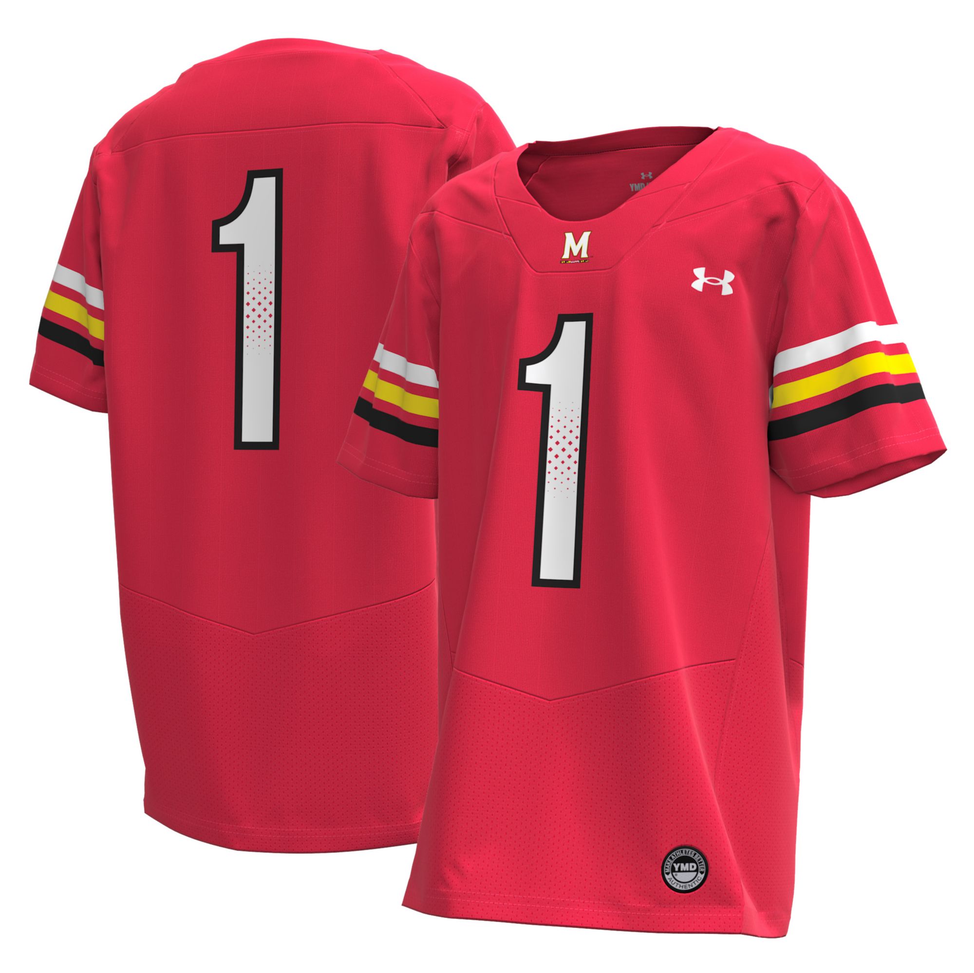 Under Armour Youth Maryland Terrapins Red Replica Football Jersey product image