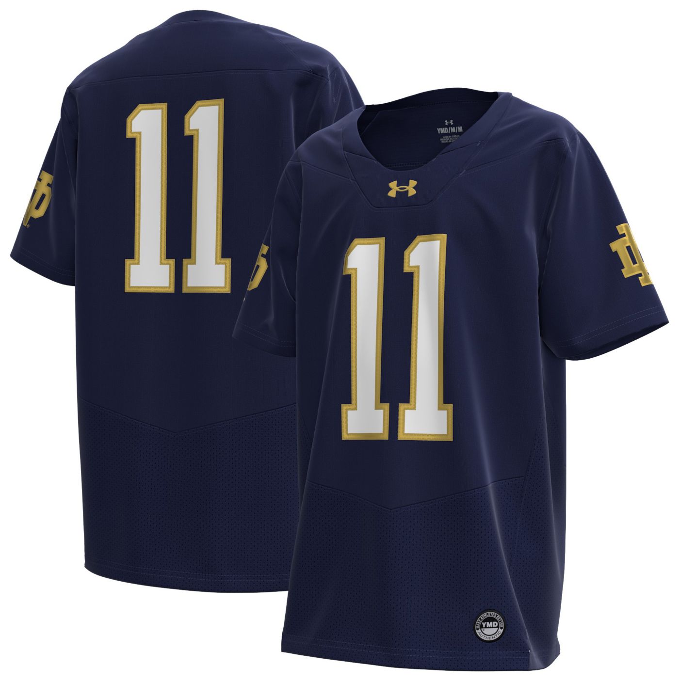 Under Armour Youth Notre Dame Fighting Irish Navy Twill Replica Football Jersey Dick s Sporting Goods