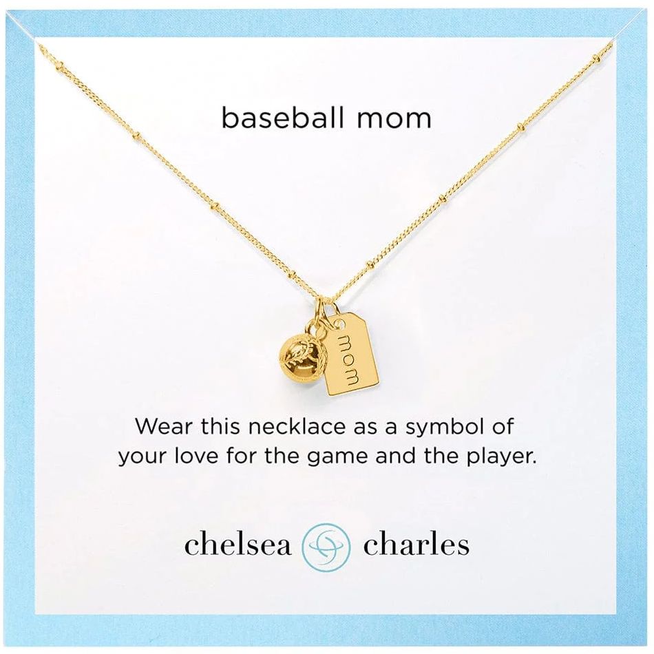 Chelsea Charles Baseball Mom Double Charm Necklace product image