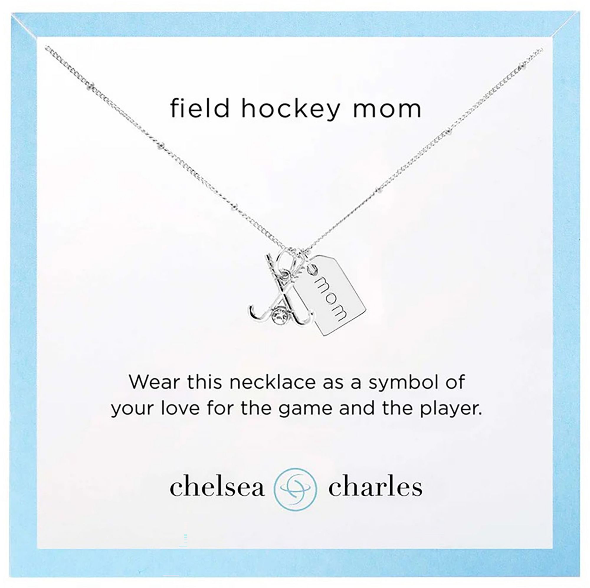 Chelsea Charles Field Hockey Mom Double Charm Necklace product image