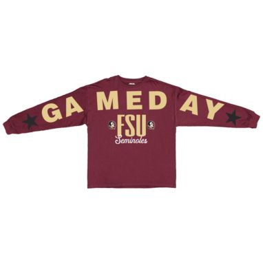 sorry, Pressbox Women's Florida State Seminoles Garnet One Size Long Sleeve T-Shirt is currently out of stock