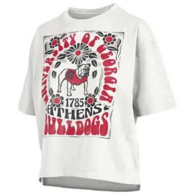 sorry, Pressbox Women's Georgia Bulldogs White Harmony T-Shirt is currently out of stock