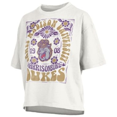 sorry, Pressbox Women's James Madison Dukes White Harmony T-Shirt is currently out of stock