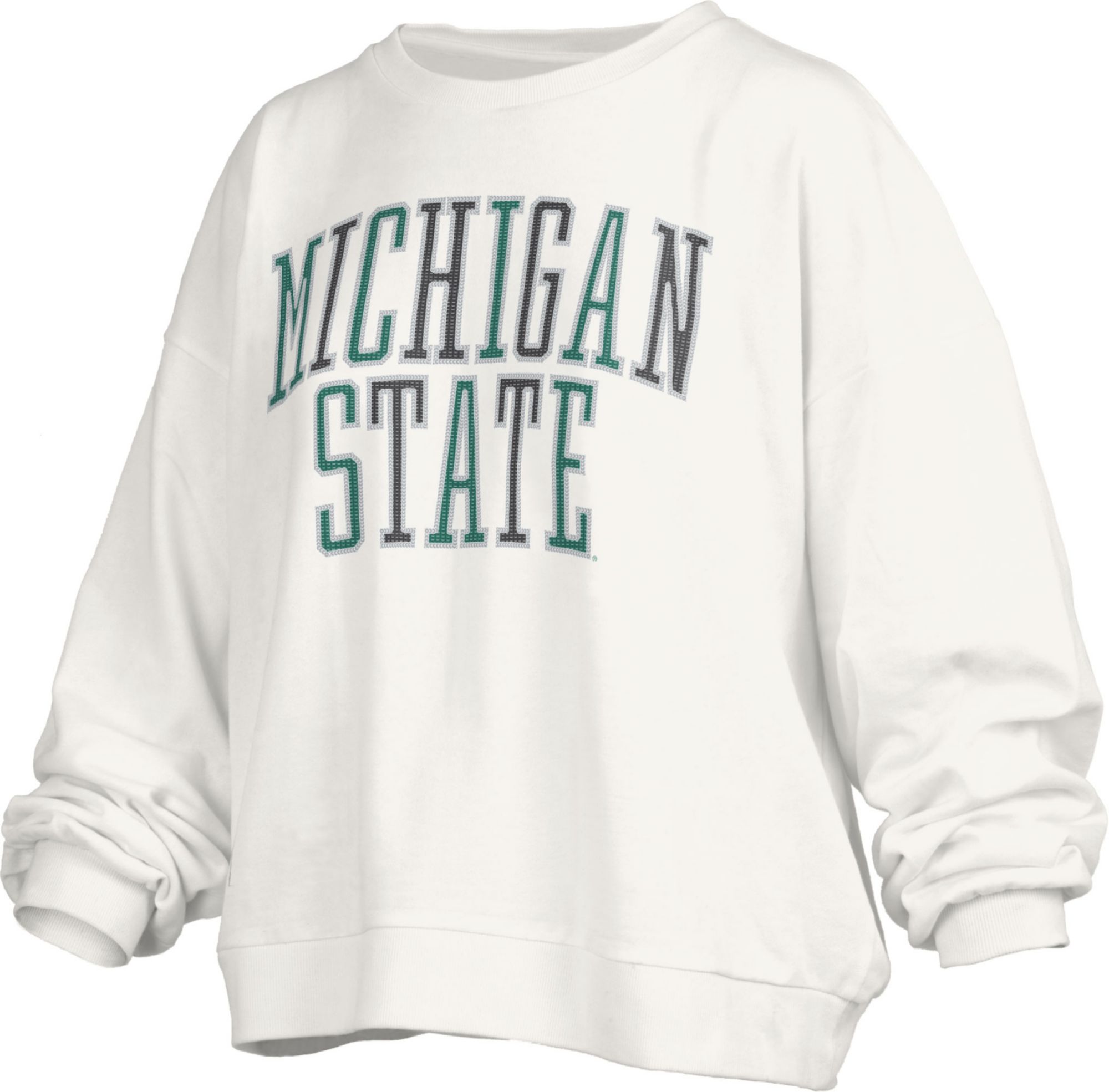 Pantalon De Jogging Victoria's Secret Michigan State Spartans - Taille M, Vert, 100% Coton, Occasion Bon état