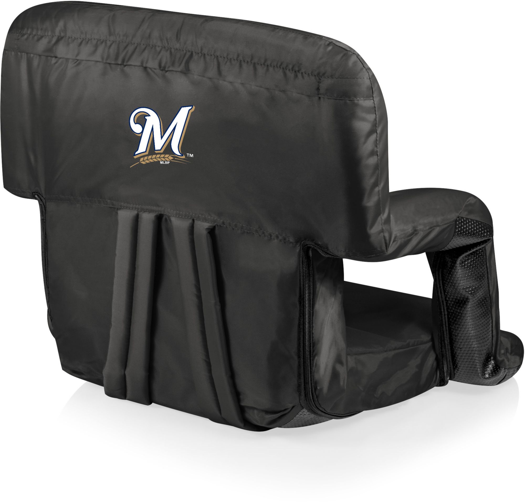 Picnic Time Milwaukee Brewers Ventura Portable Reclining Stadium Seat product image