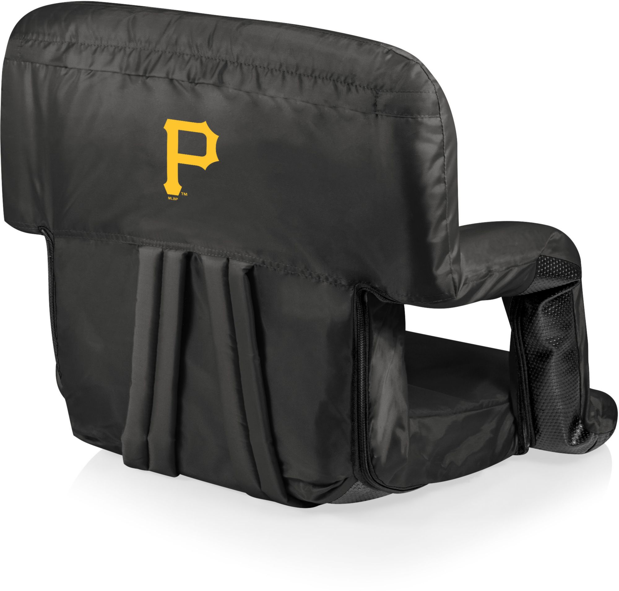 Picnic Time Pittsburgh Pirates Ventura Portable Reclining Stadium Seat product image