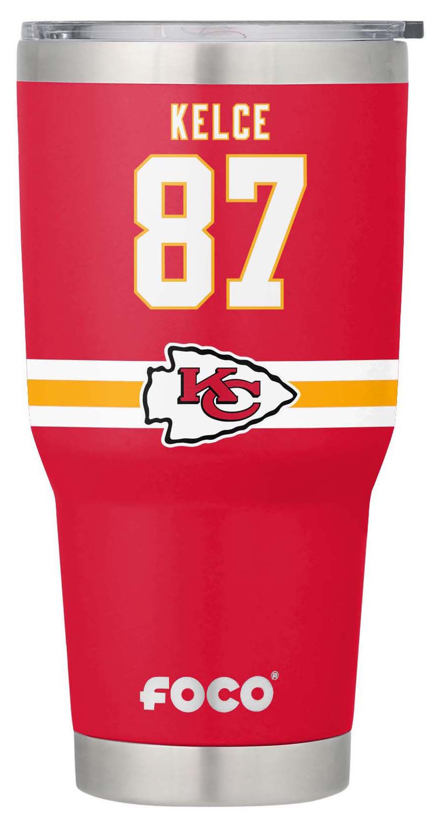 FOCO Kansas City Chiefs Travis Kelce 30 oz. Tumbler product image