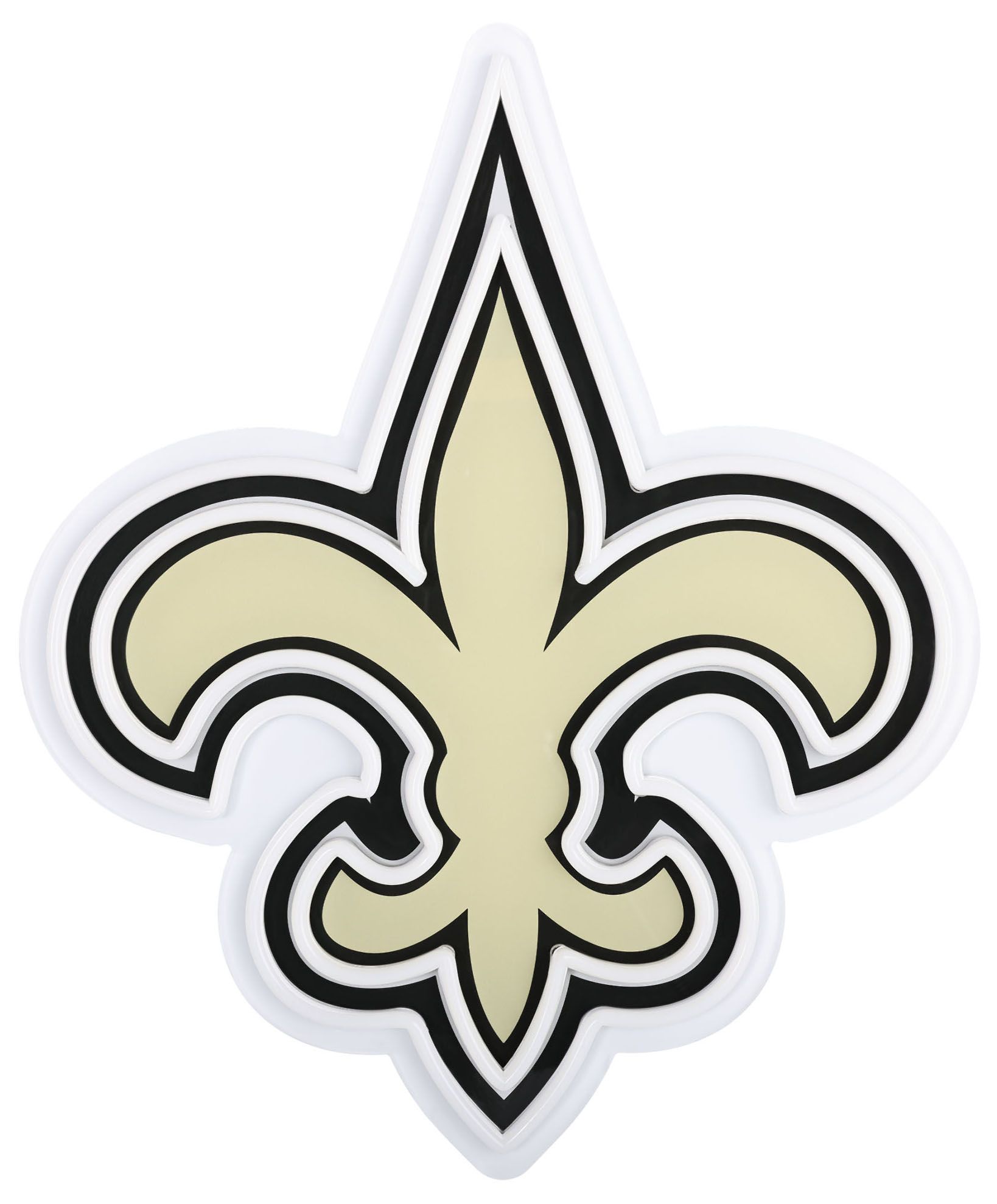 FOCO New Orleans Saints Neon Light-Up Sign product image