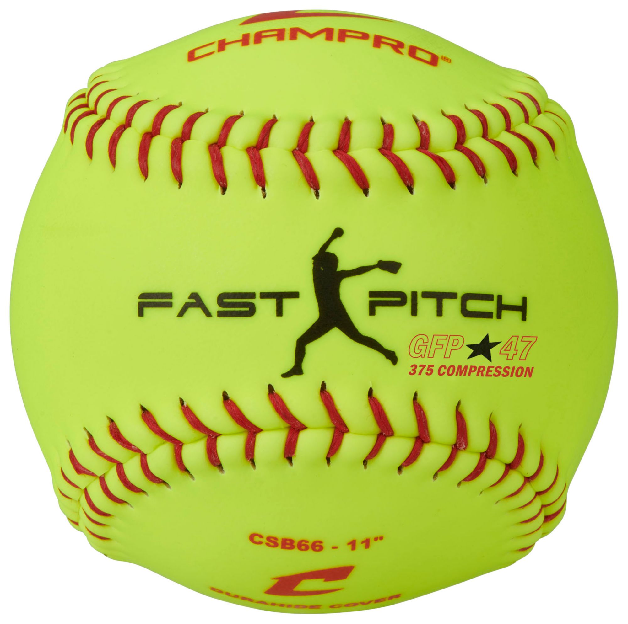 CHAMPRO 11" Recreational Fastpitch Softball – 12-Pack product image