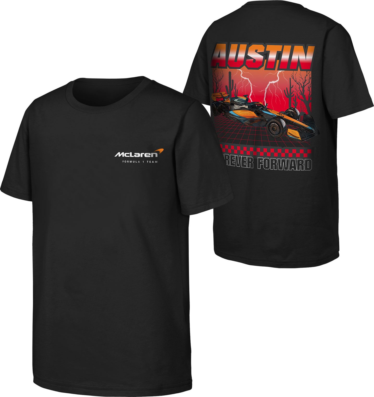 Outerstuff Youth McLaren Racing Black Austin GP  T-Shirt product image