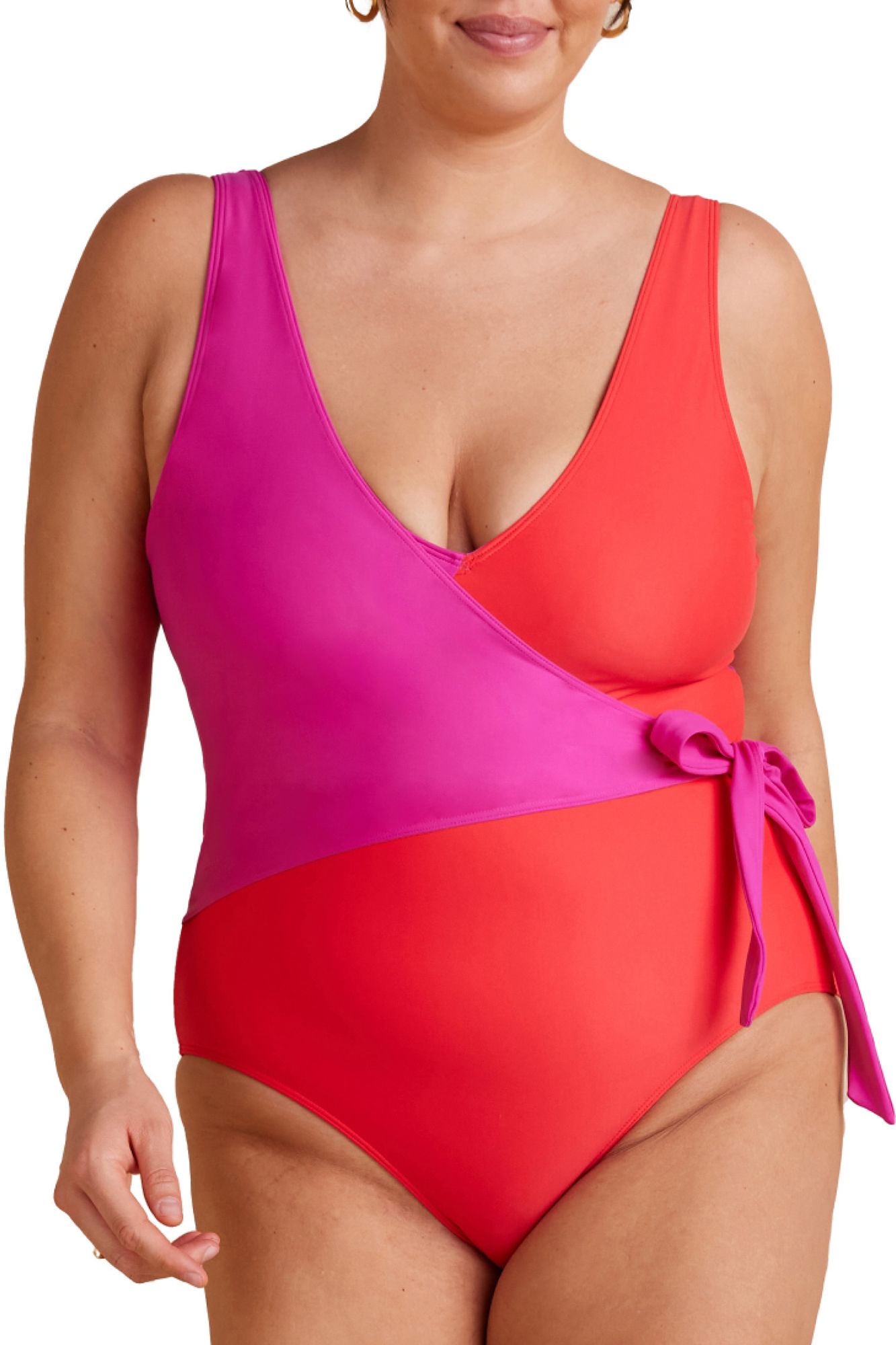 SUMMERSALT Women's The Perfect Wrap One Piece Swimsuit product image