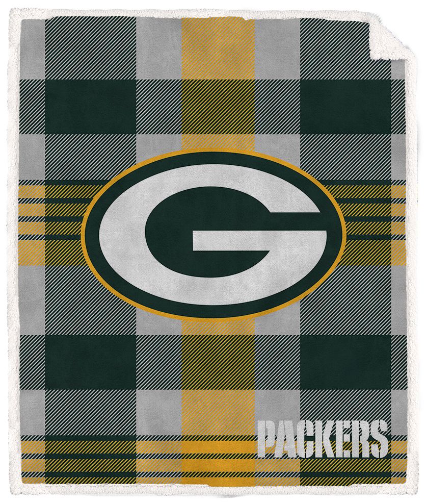 Pegasus NFL Green Bay Packers Plaid Steel Blanket Dick's Sporting Goods