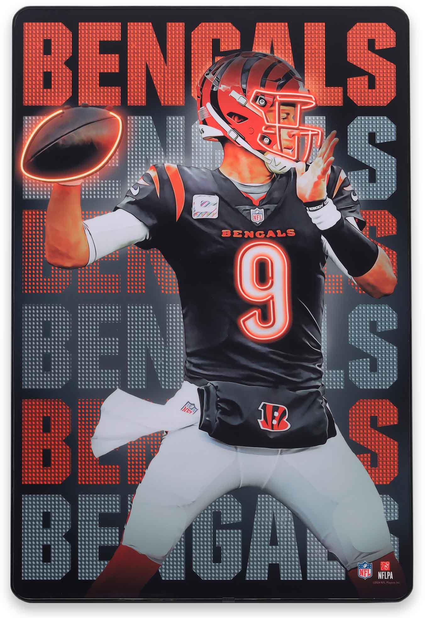 Open Road Cincinnati Bengals Neon Star Sign product image