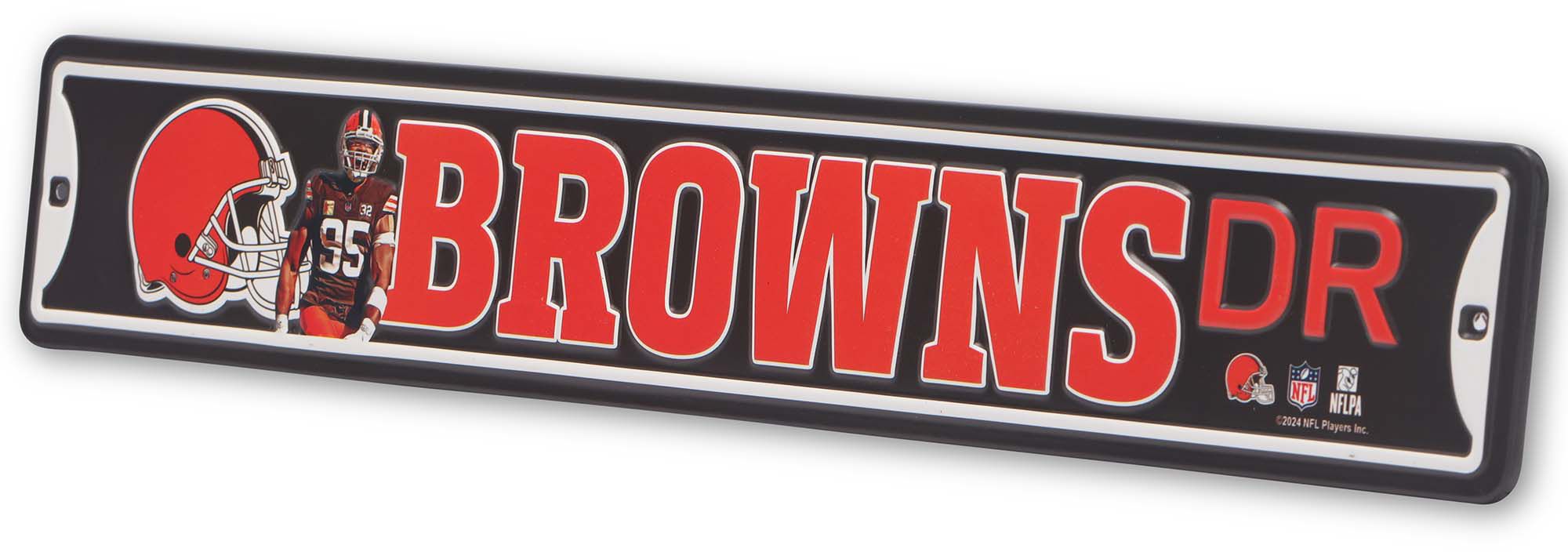 Open Road Cleveland Browns Team Drive Sign product image