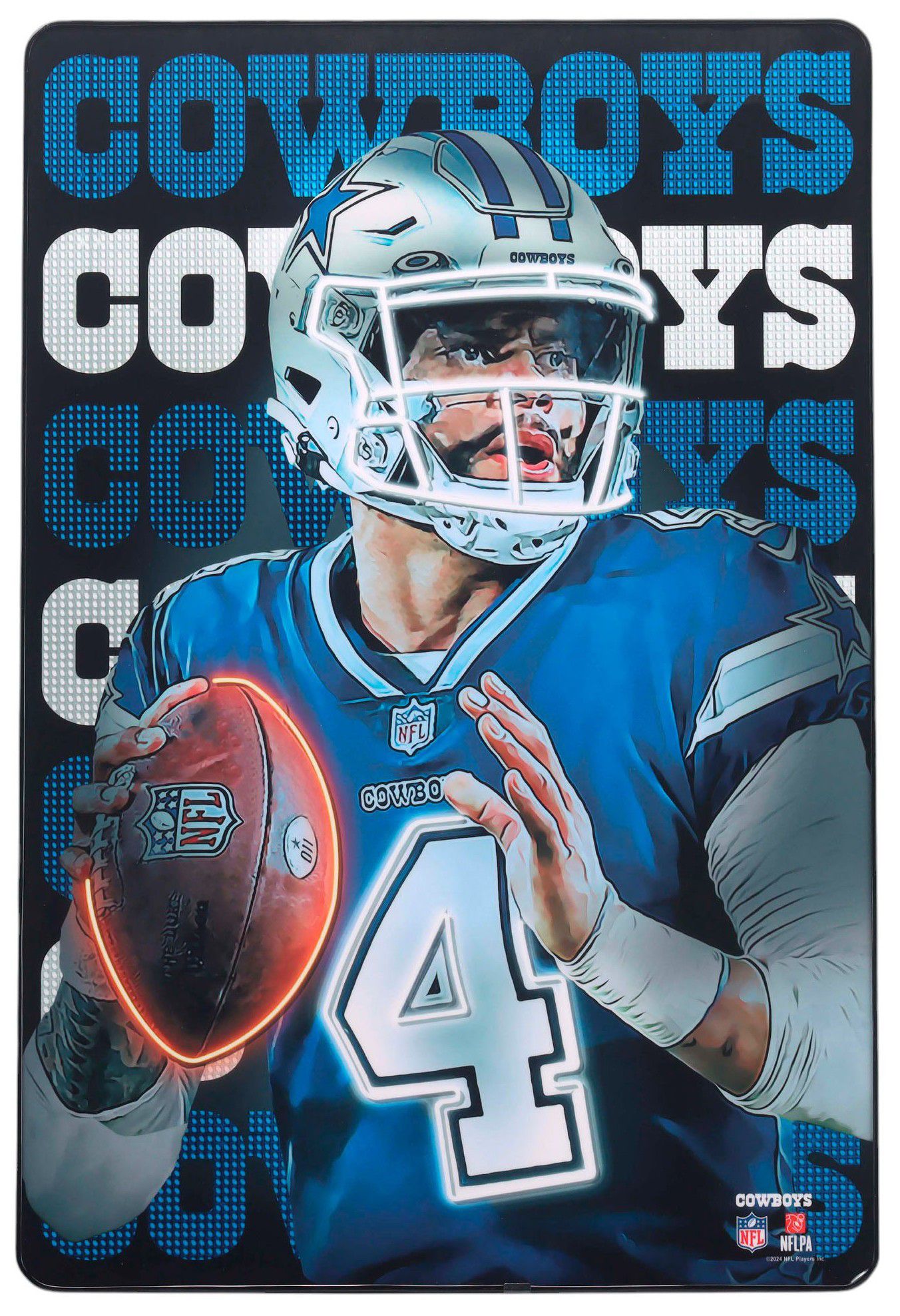 Open Road Dallas Cowboys Neon Star Sign product image