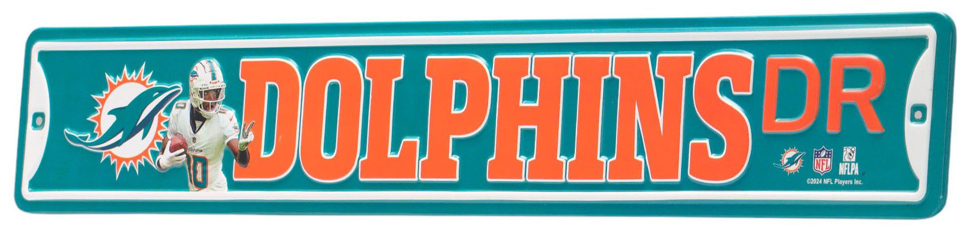 Open Road Miami Dolphins Team Drive Sign product image