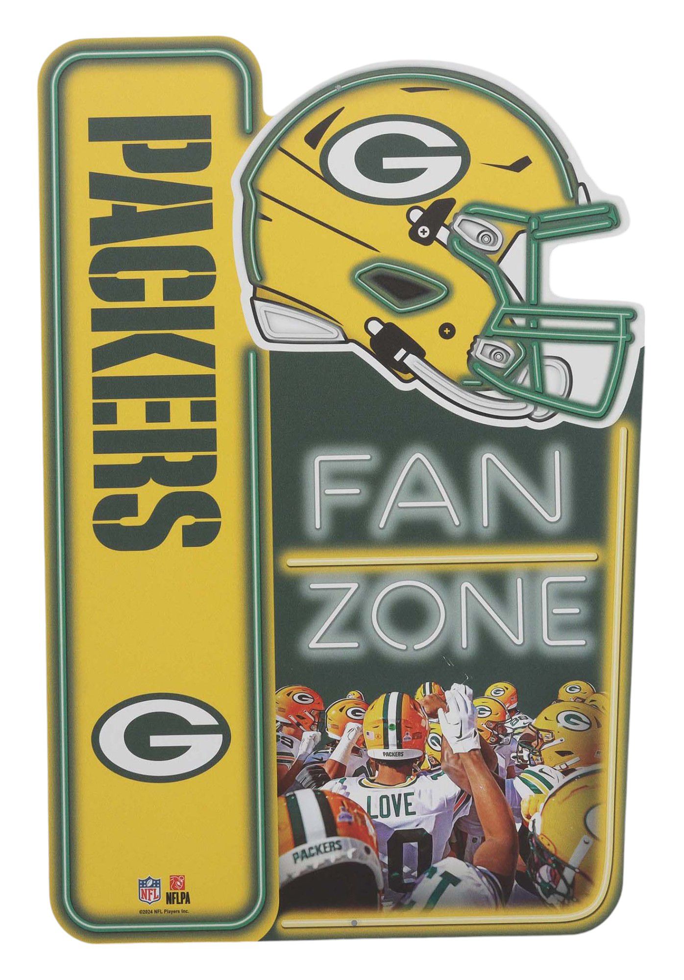 Open Road Green Bay Packers Fan Zone Sign product image