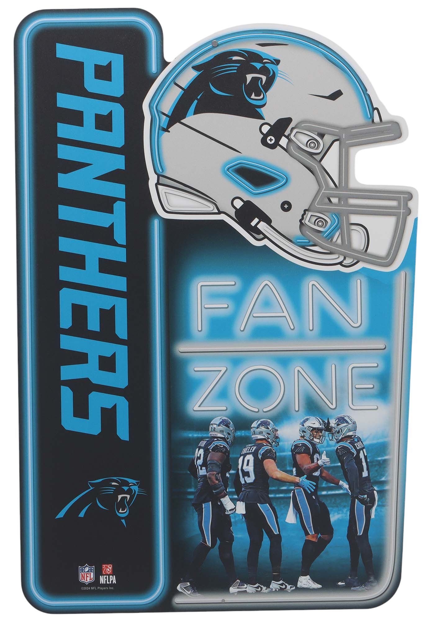 Open Road Carolina Panthers Fan Zone Sign product image