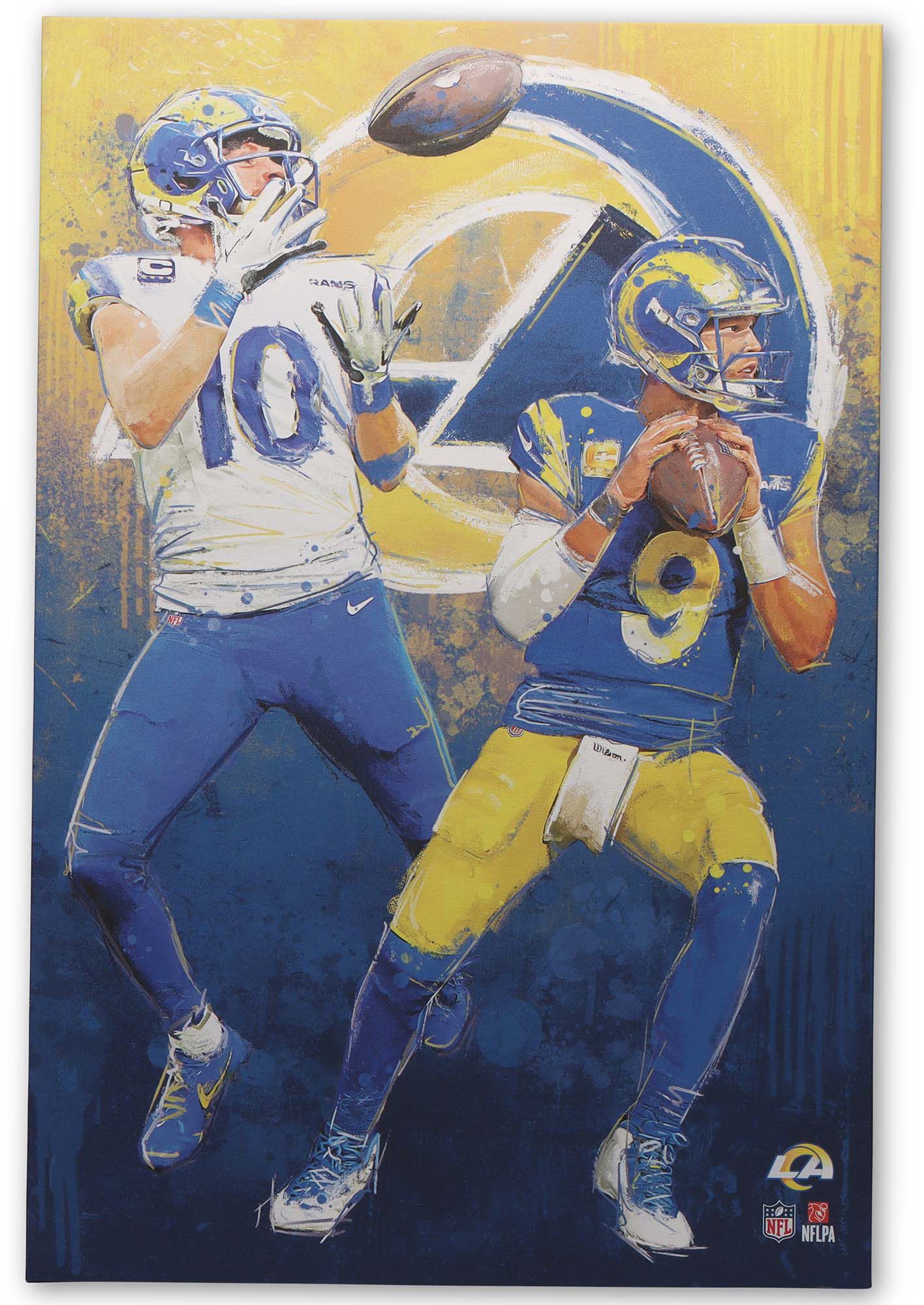 Open Road Los Angeles Rams Matt Stafford Player Canvas product image