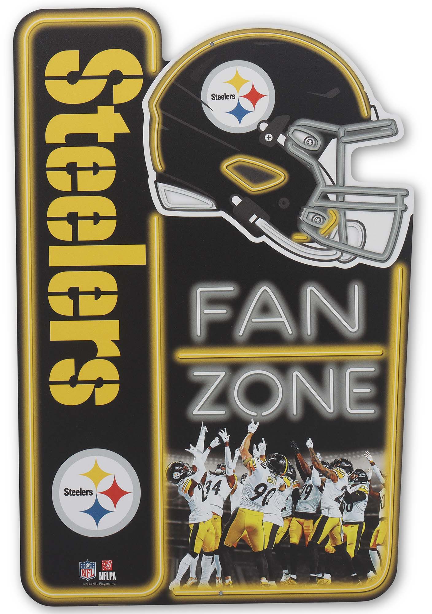 Open Road Pittsburgh Steelers Fan Zone Sign product image