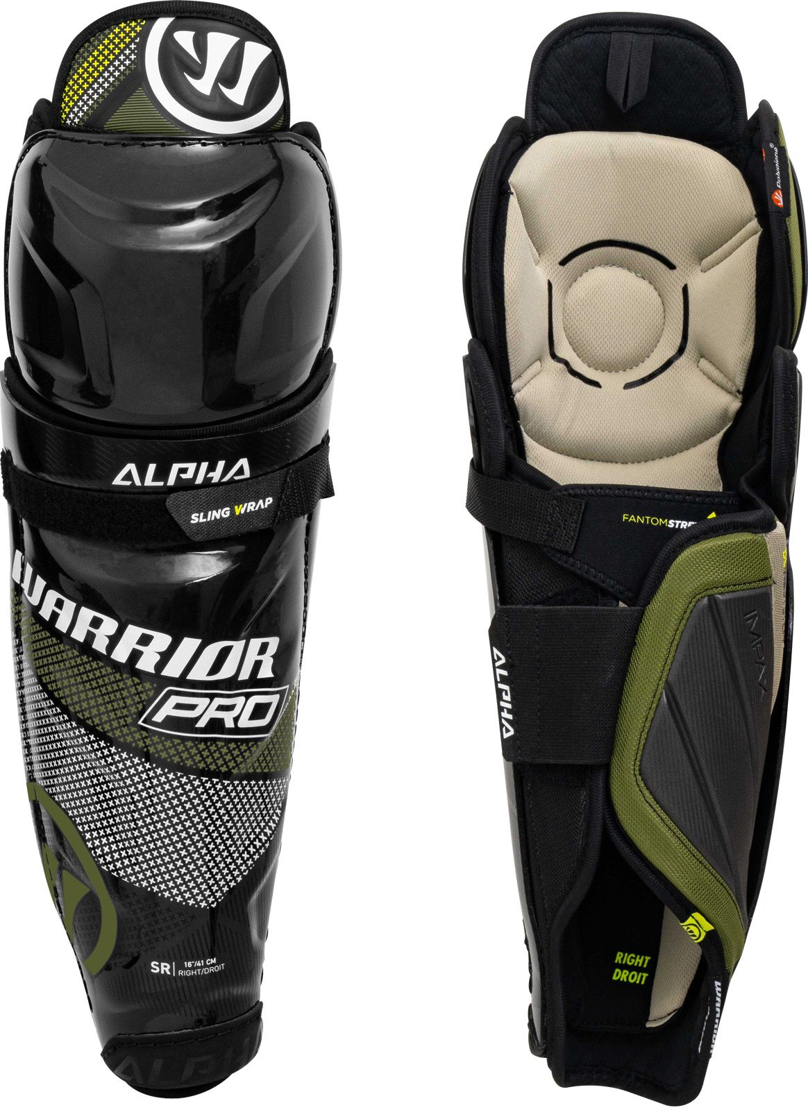 Warrior Alpha Pro Shin Guards - Senior product image