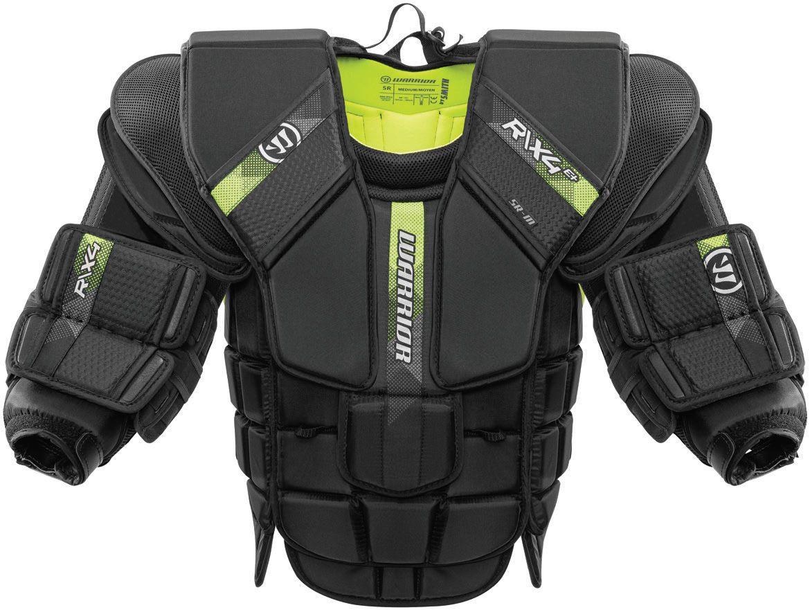 Warrior Hockey Ritual X4 E+ Goalie Chest and Arms Pads - Intermediate product image