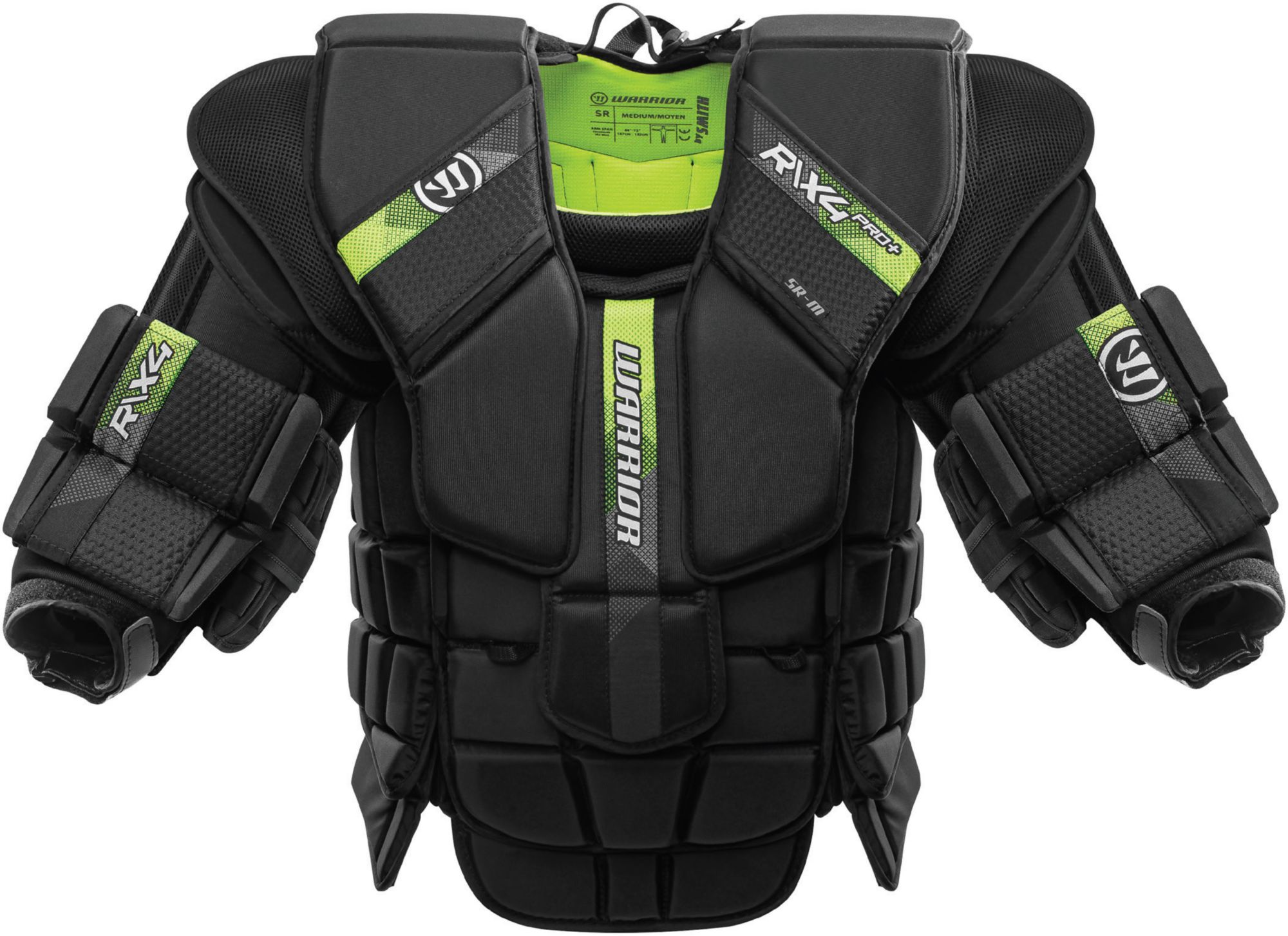 Warrior Hockey Ritual X4 Pro+ Goalie Chest and Arm Pads - Senior