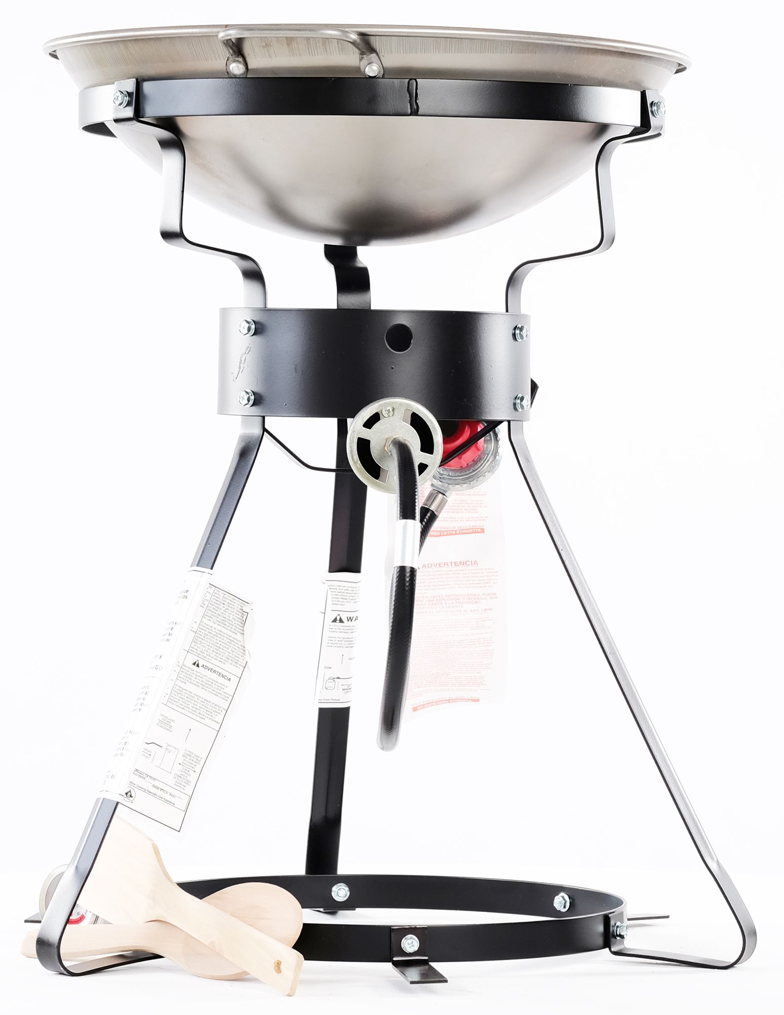 King Kooker 24” Outdoor Cooker with 18” Wok Ring Top product image