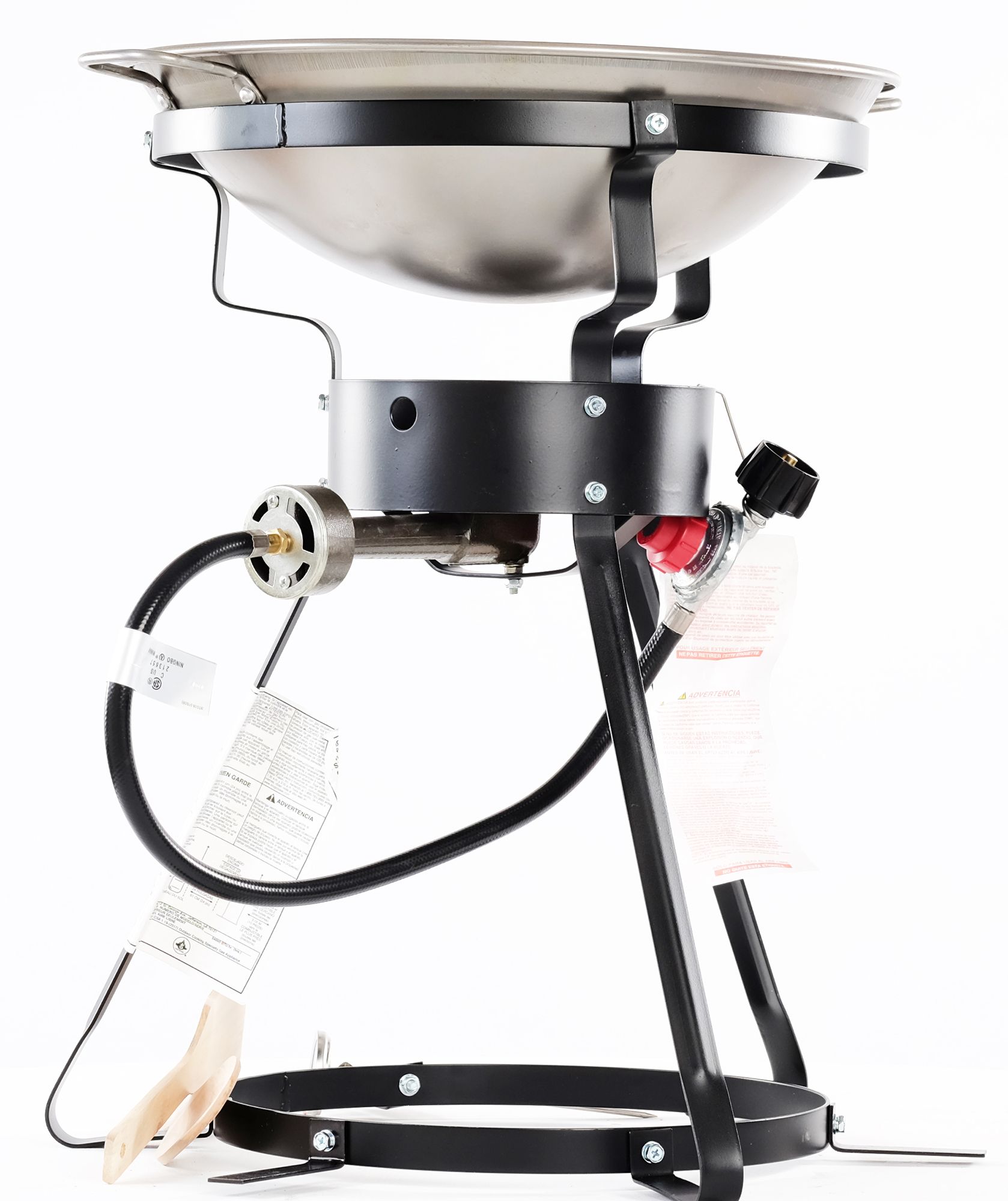 King Kooker 24” Outdoor Cooker with 18” Wok Ring Top product image