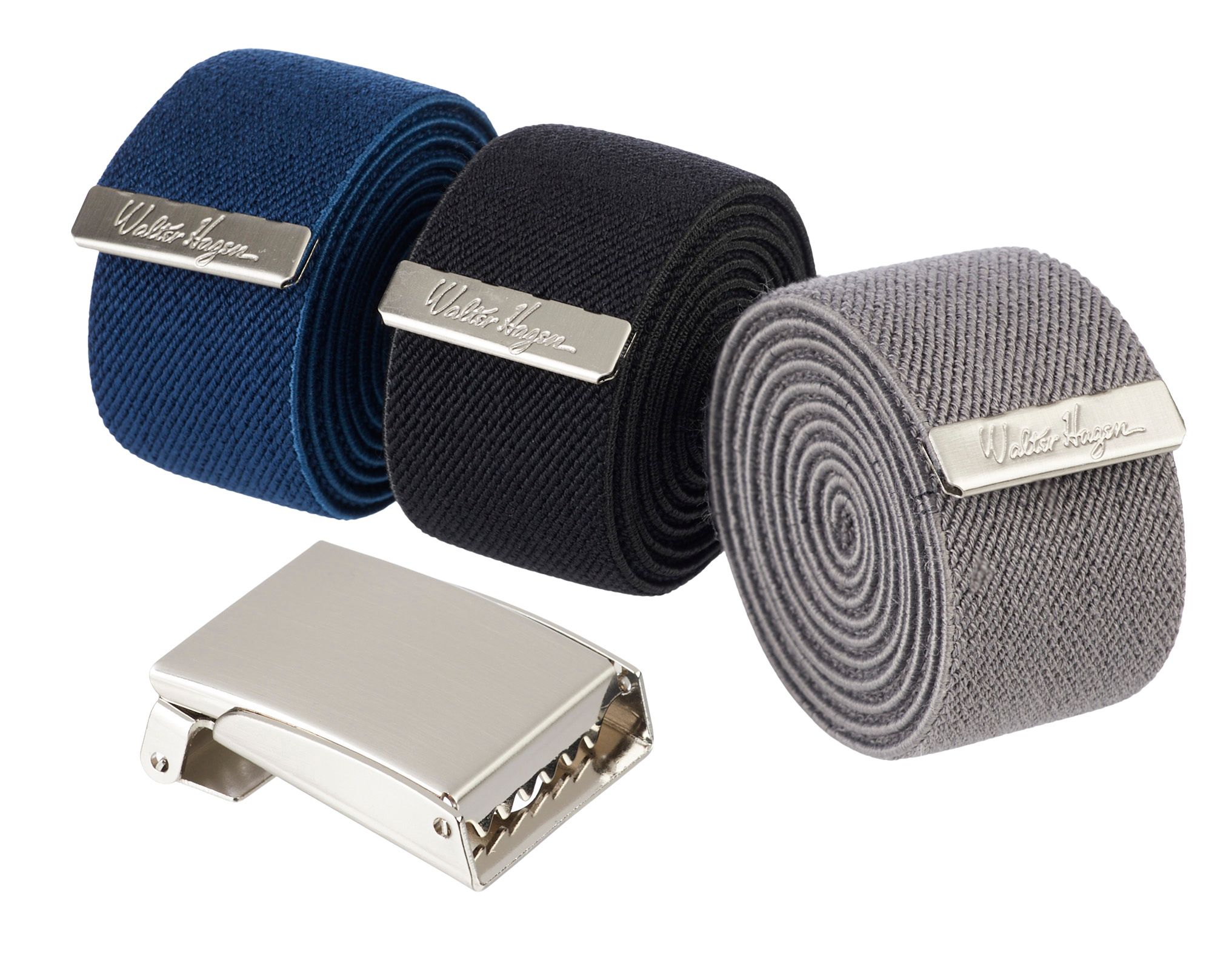 Walter Hagen Men's Golf Stretch Belt 3-Pack product image