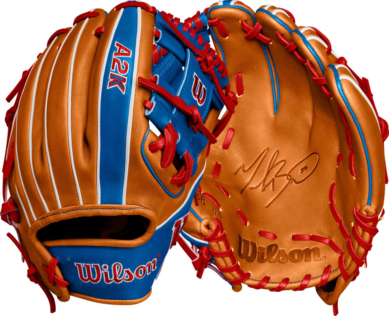 Wilson 11.5" 1786 MB50 A2K Series Mookie Betts Game Model Glove 2025 product image