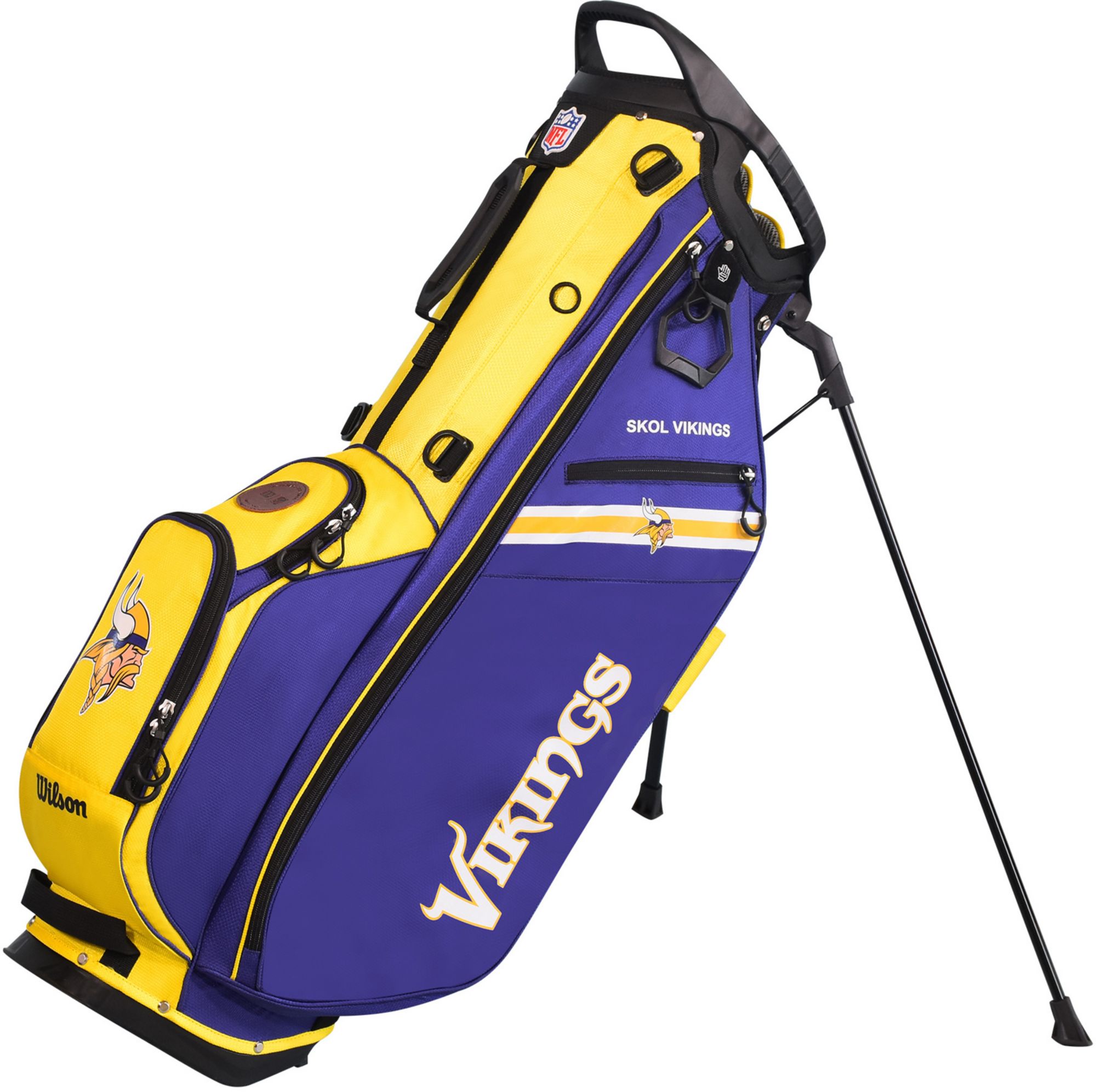 Wilson Minnesota Vikings Stand Bag Sansujyuku sansujyuku.com