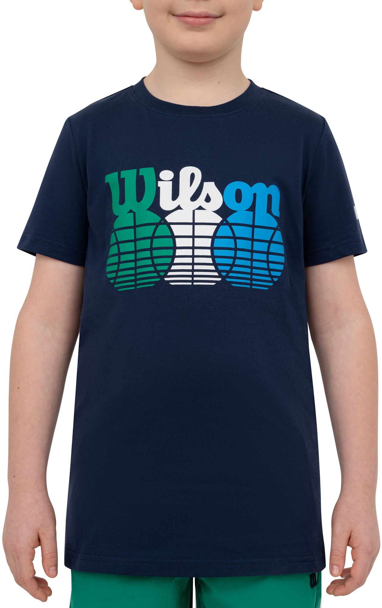 Wilson Boys' 3 Ball Logo Short Sleeve T-Shirt product image