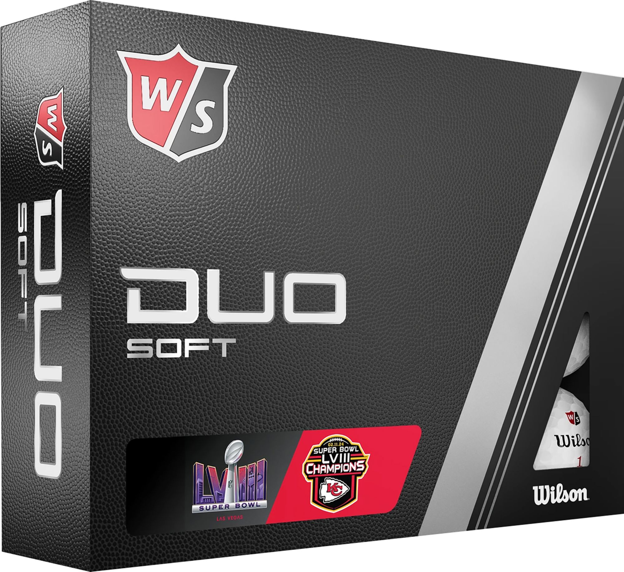 Wilson Super Bowl LVIII Champions Kansas City Chiefs Duo Soft Golf Balls product image