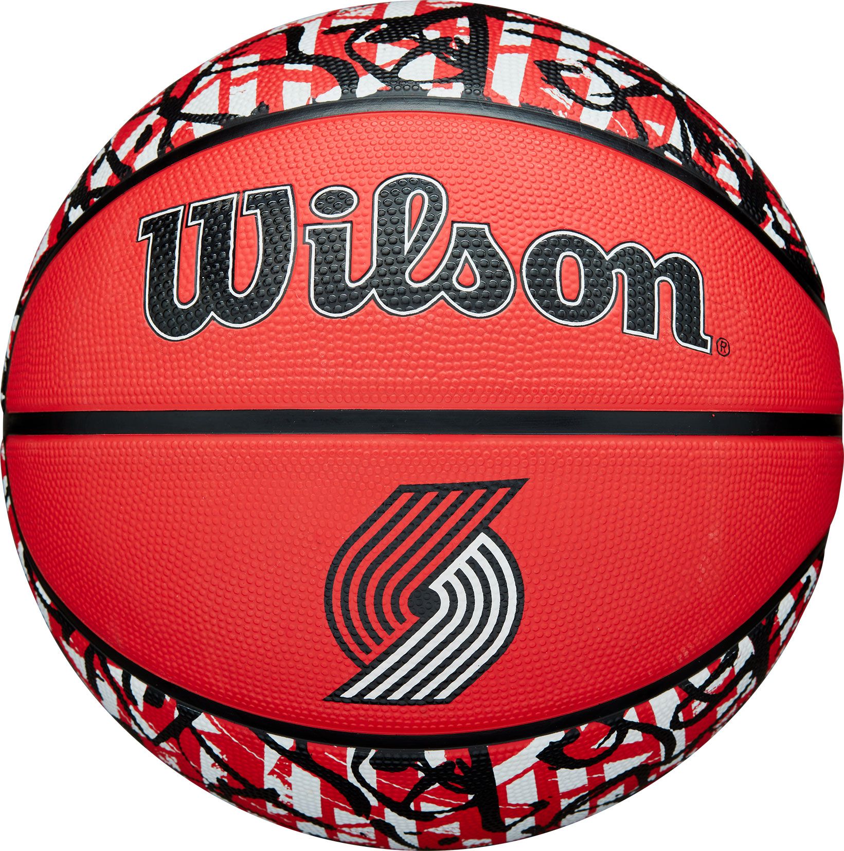 Wilson Portland Trail Blazers Graffiti Full Size Basketball product image