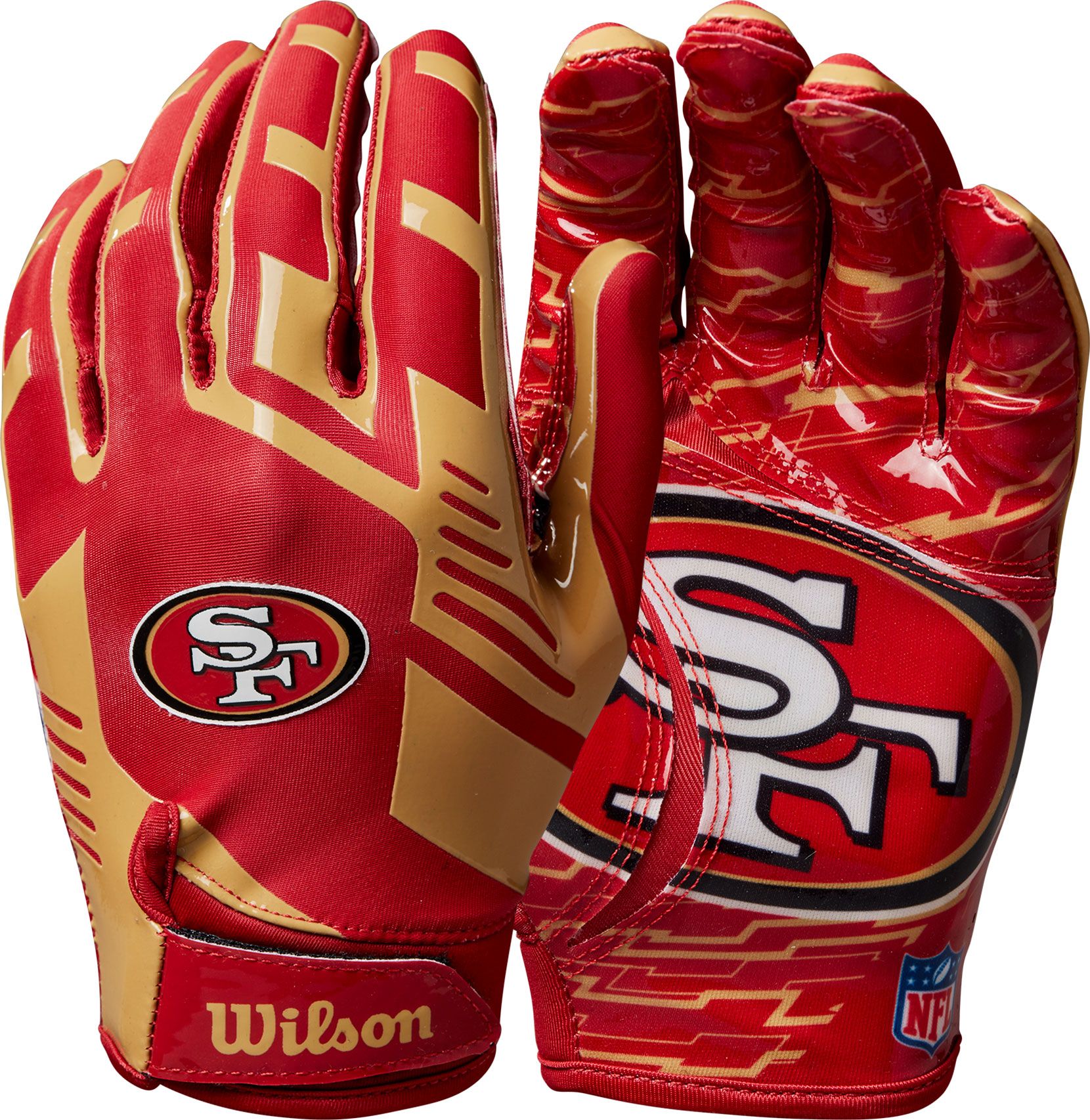 Wilson Youth San Francisco 49ers Stretch Fit Gloves product image