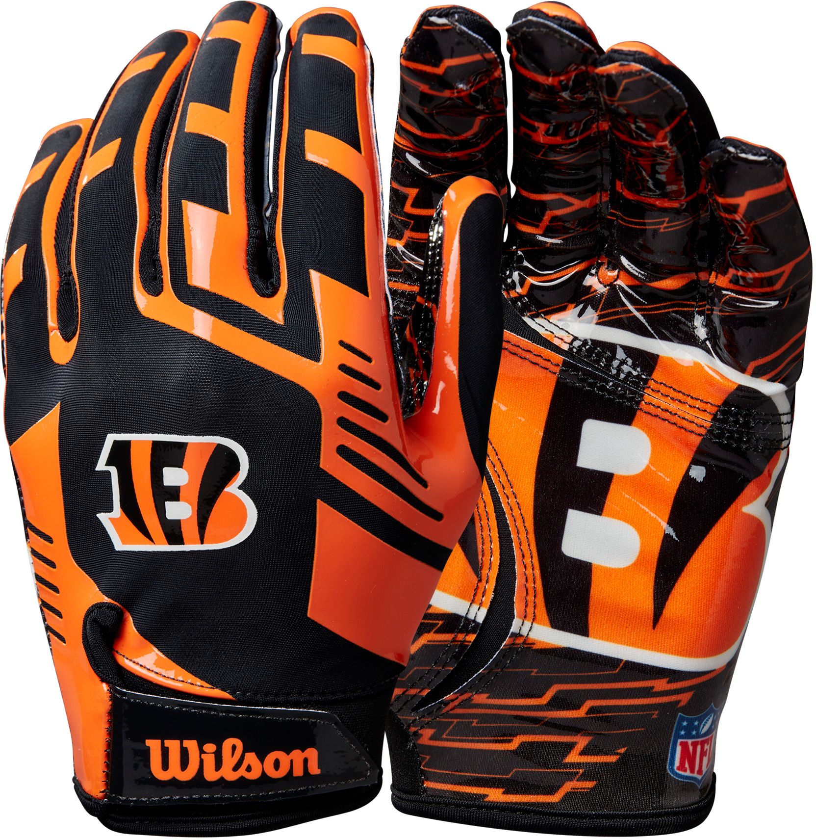 Wilson Youth Cincinnati Bengals Stretch Fit Gloves product image