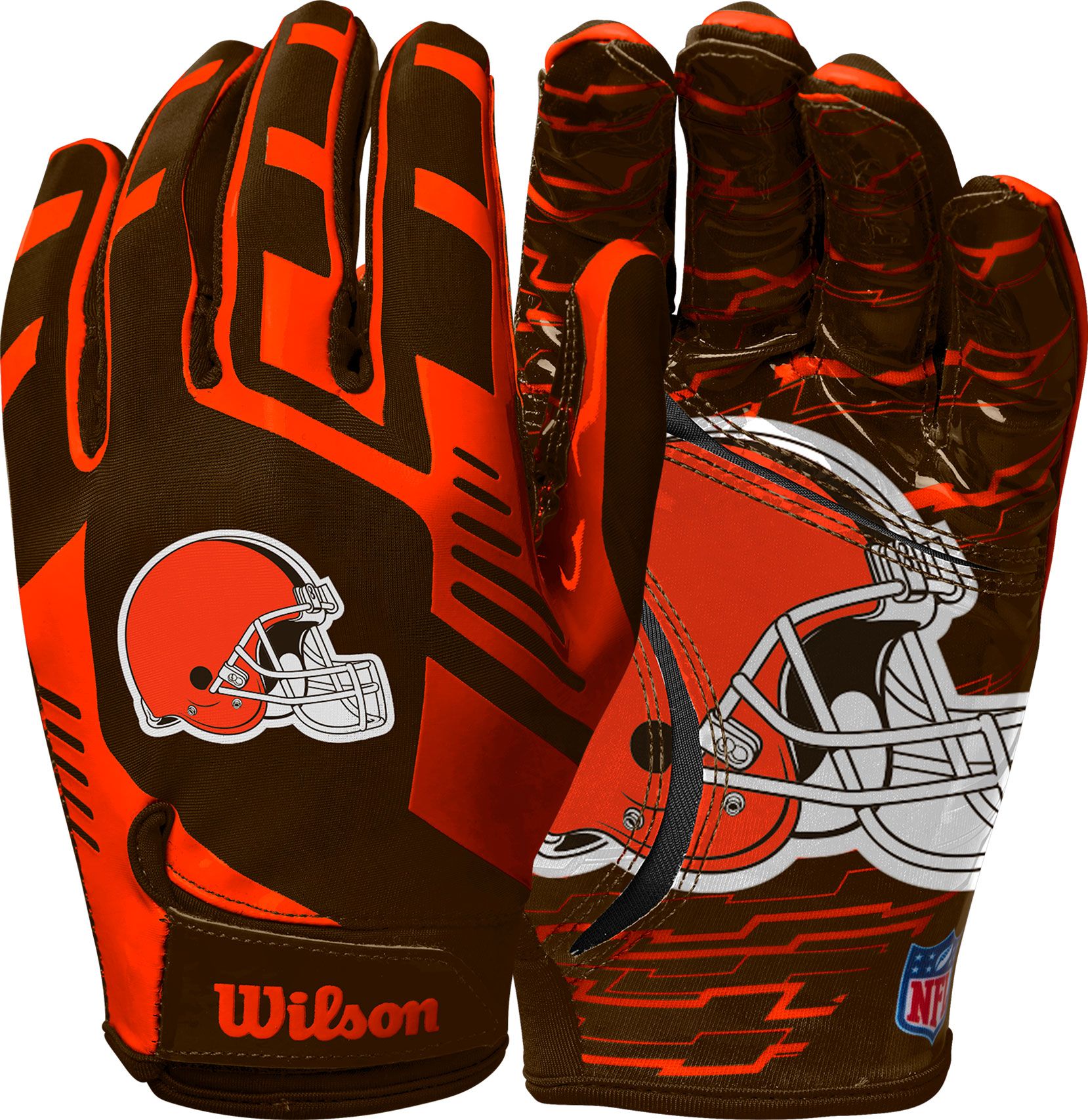 Wilson Cleveland Browns Stretch Fit Gloves product image