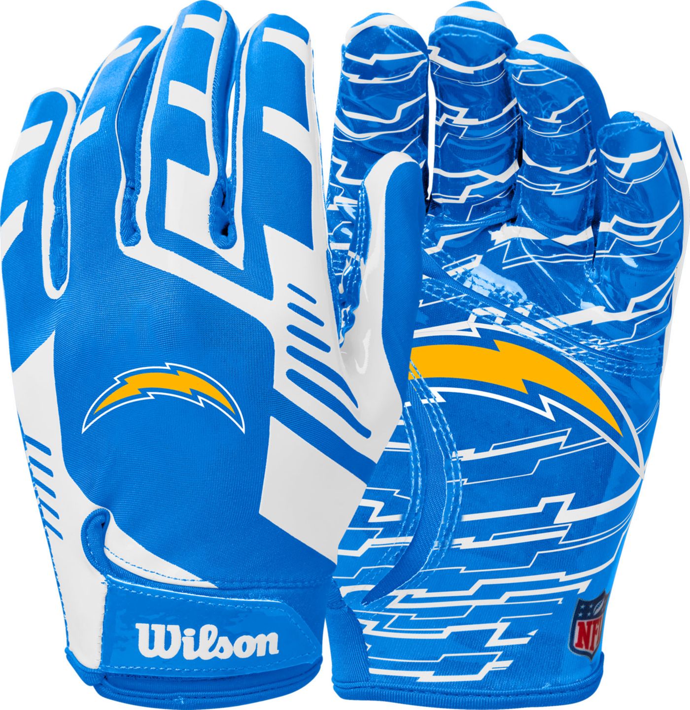 Wilson Youth Los Angeles Chargers Stretch Fit Gloves Dick s Sporting Goods