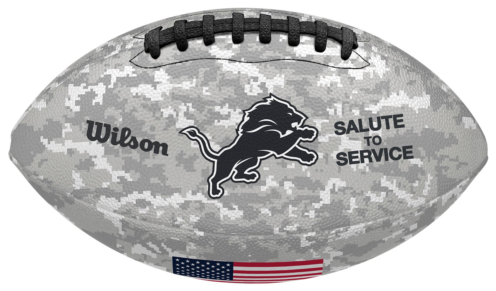 Wilson Detroit Lions Salute To Service 2024 Full-Size Football product image